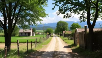Photo of Сельская деревня: мир и спокойствие